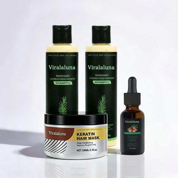 Rosemary Keratin Shampoo for Thicker Hair