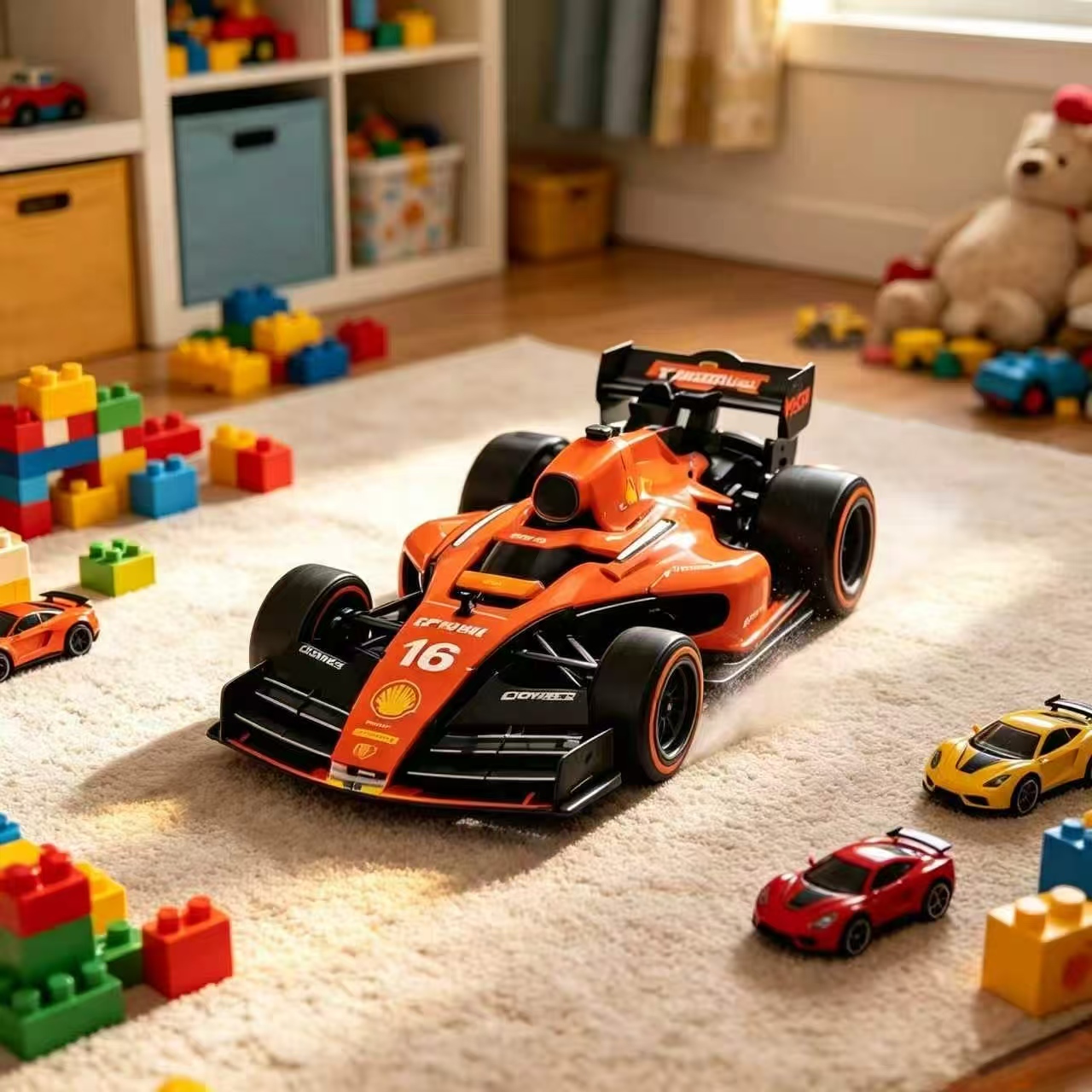 RaceVac Racing Robo Vac – Formula Race Car Remote Control Vacuum Cleaner