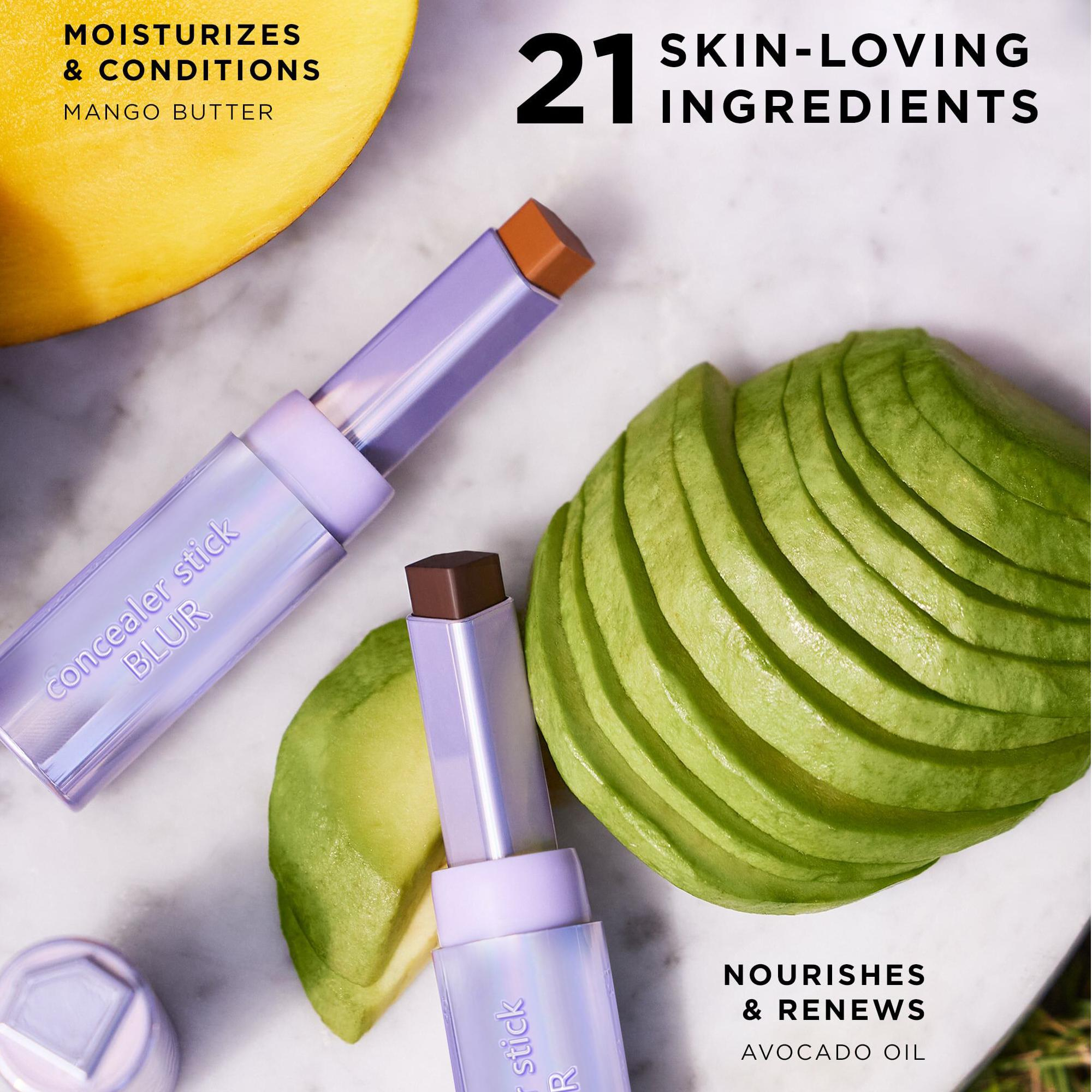 Blur Concealer Stick with Makeup Brush