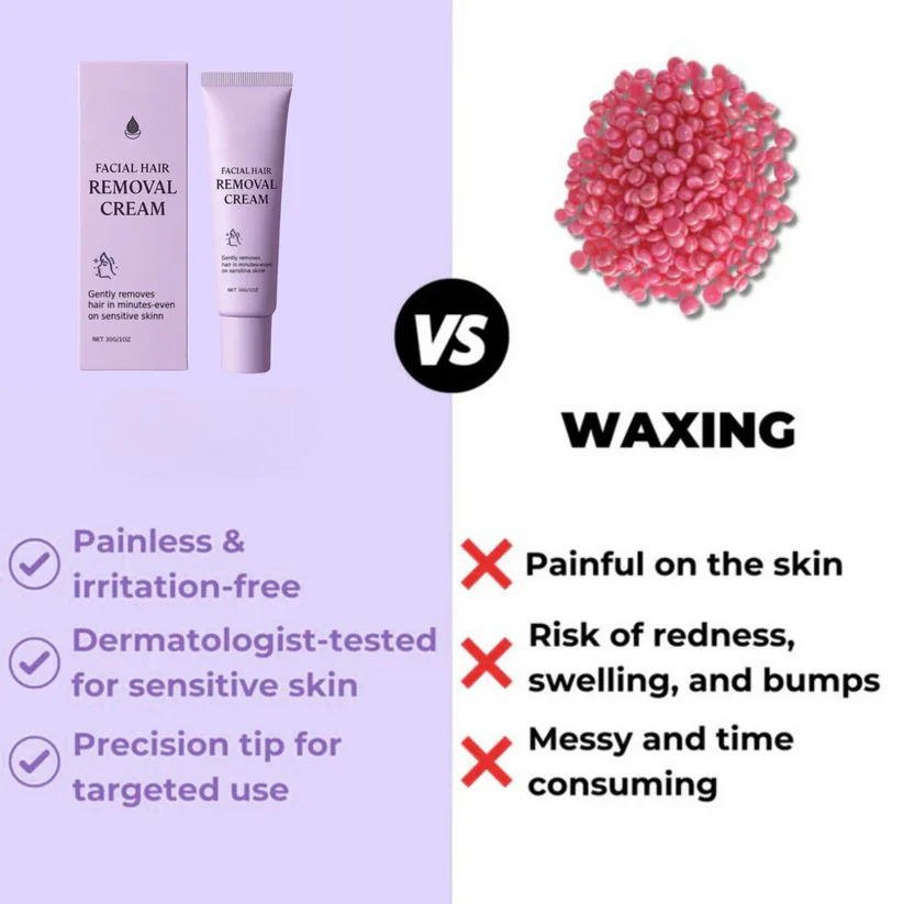 Gentle Facial Hair Removal Cream