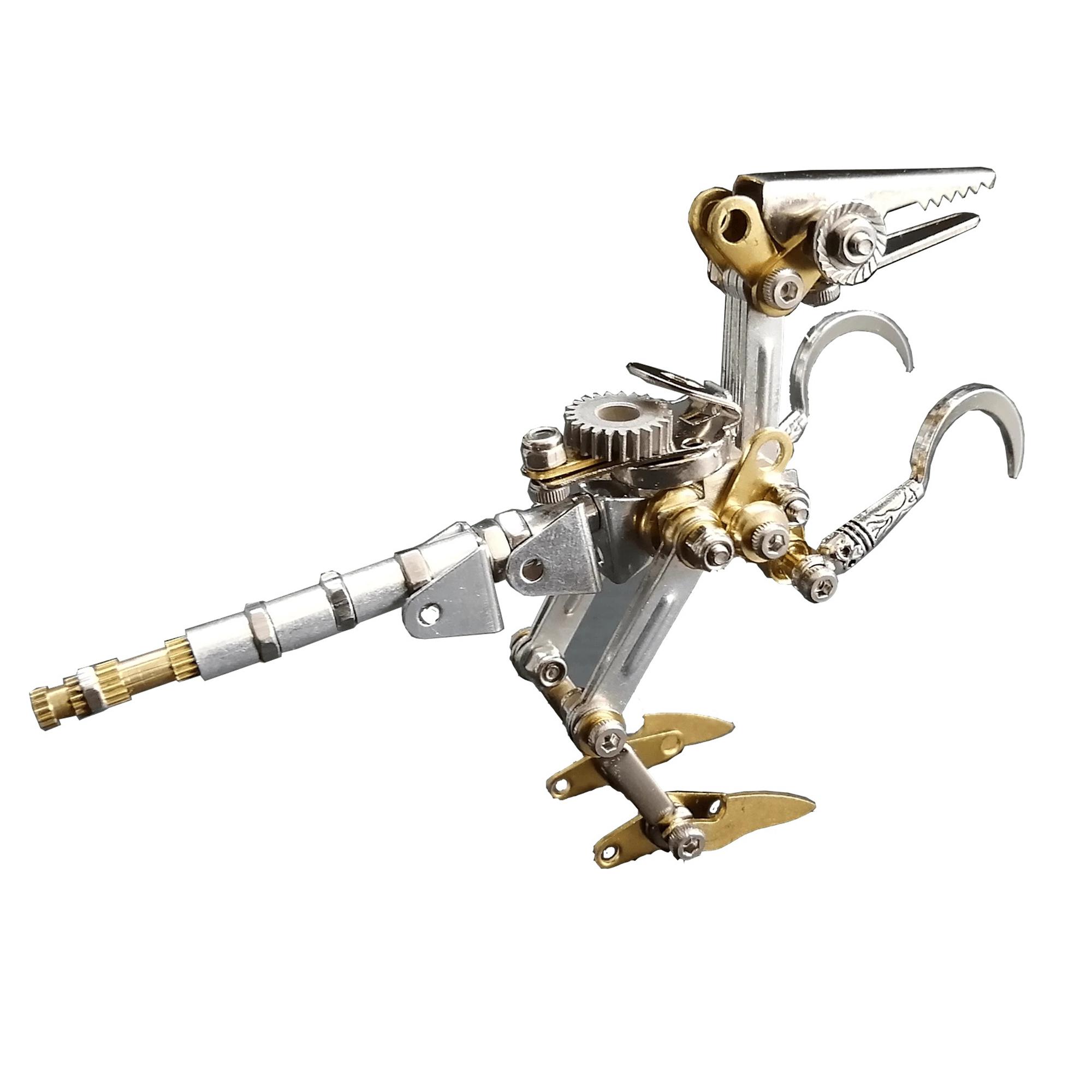 Steampunk Mechanical Cicada Metal Assembly Kit | Handmade Gear Insect Sculpture