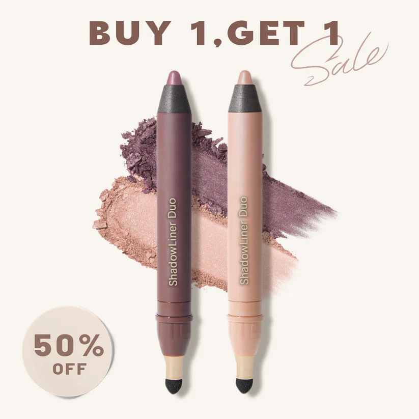 Dual‑End Eyeshadow Liner Stick, 2‑in‑1 Cream Eye Makeup Crayon