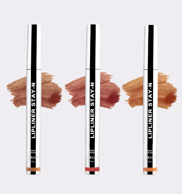 Long Lasting Liquid Lip Liner, Waterproof Non‑Transfer Matte Lip Makeup
