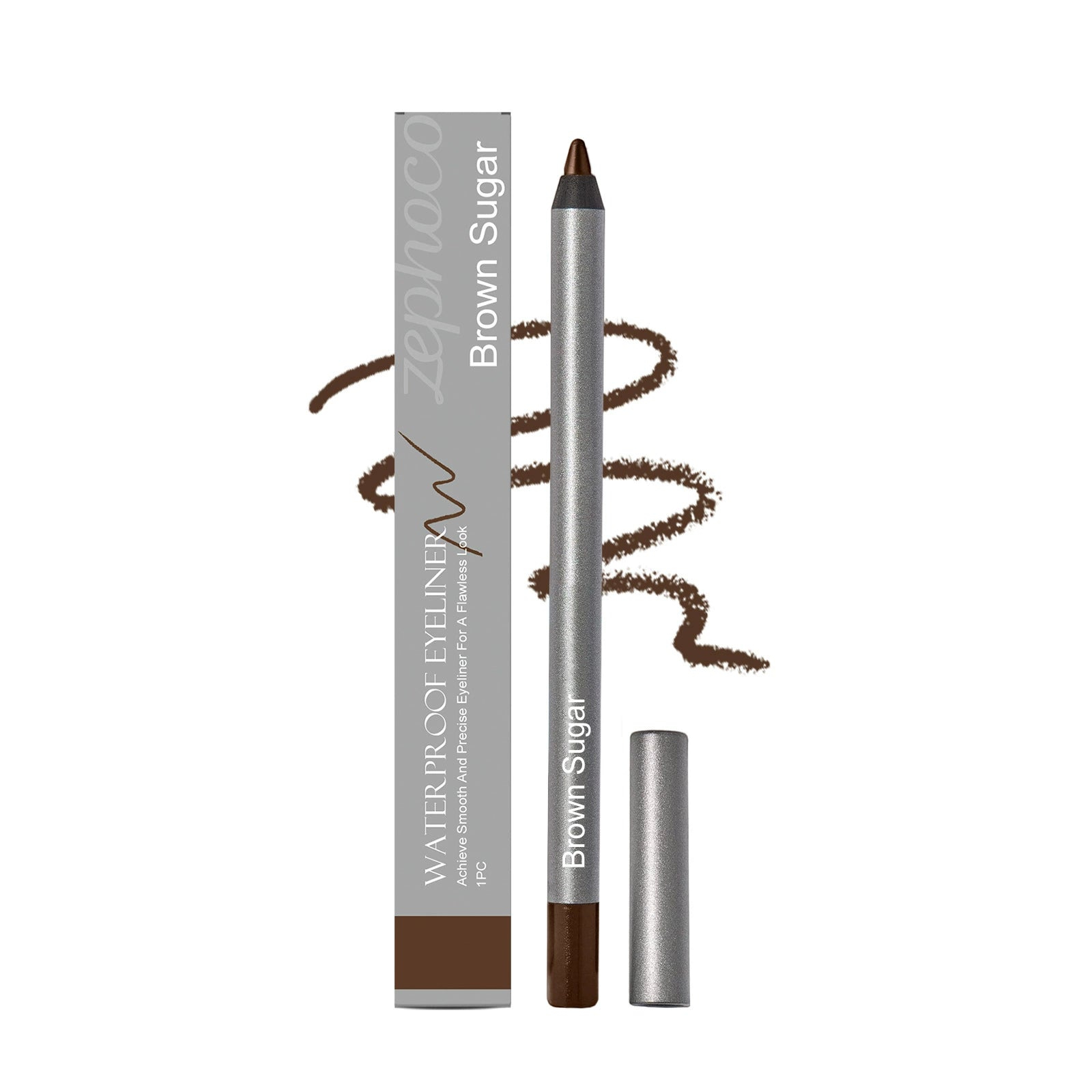 1440 Longwear Black Eyeliner Pencil, Waterproof Smudge‑Proof Eye Liner