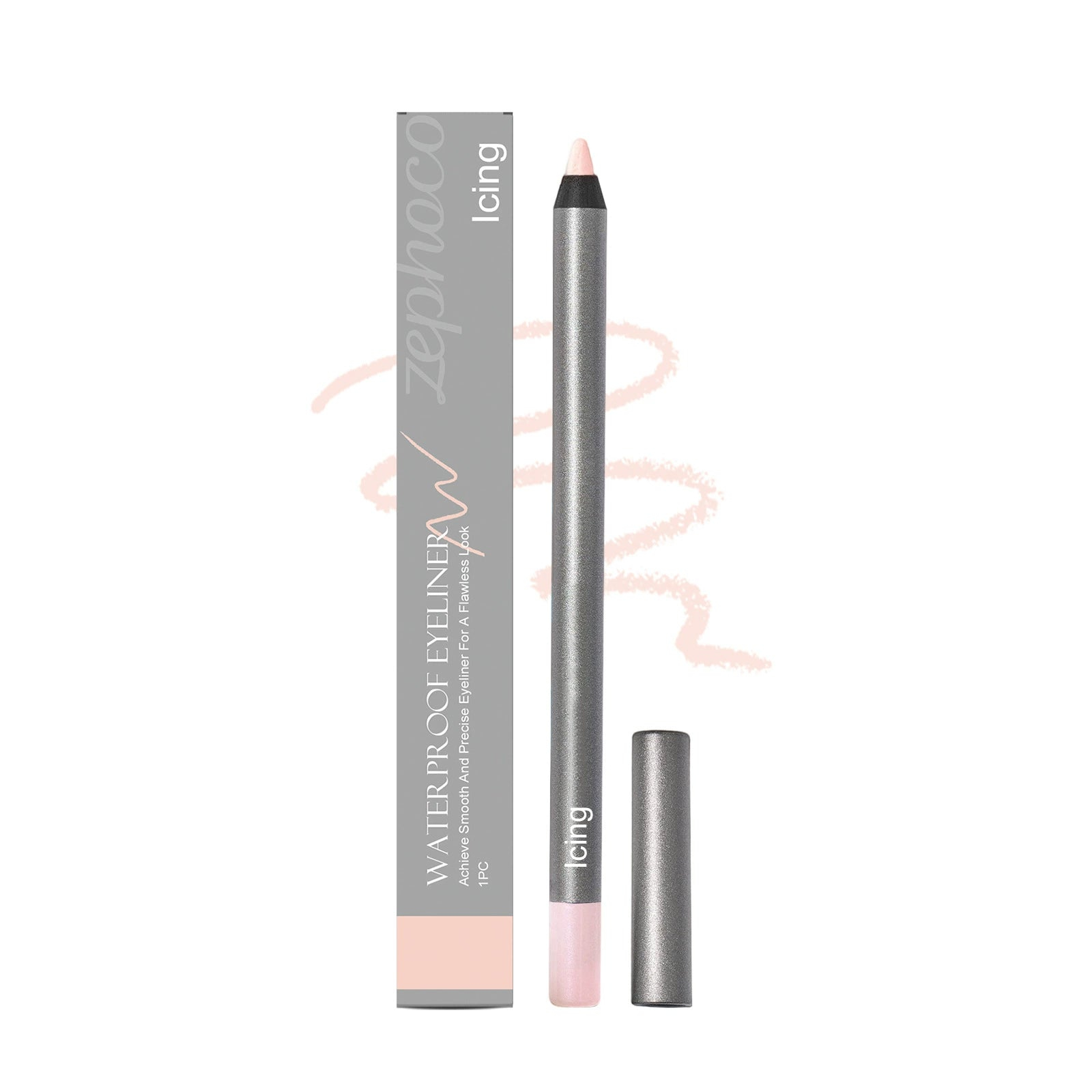 1440 Longwear Black Eyeliner Pencil, Waterproof Smudge‑Proof Eye Liner
