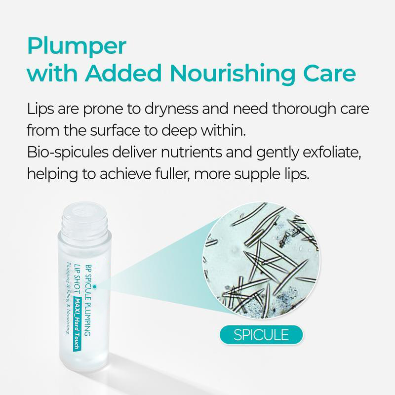 BP Spicule Lip Plumping Shot Serum, Nourishing Lip Volumizing Oil