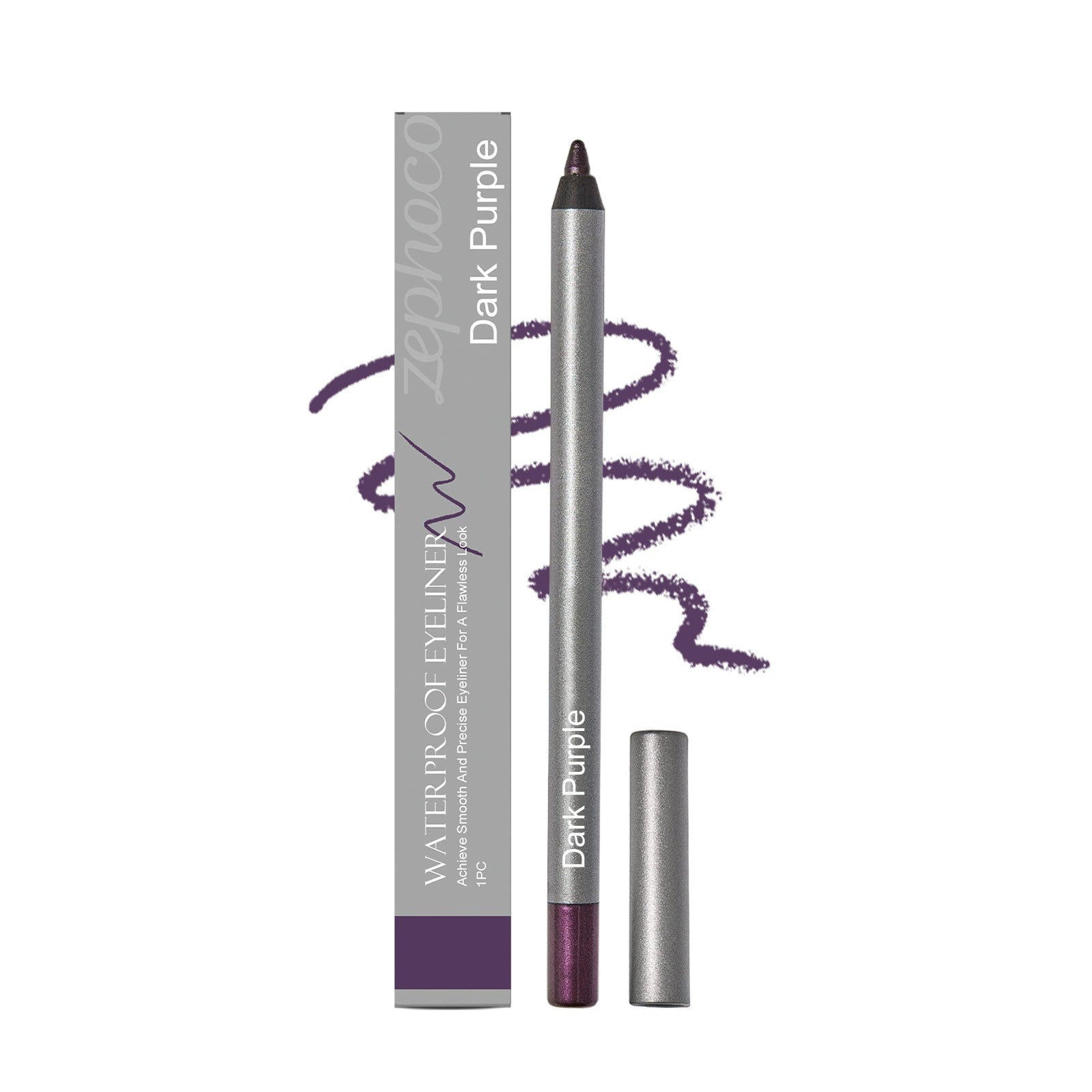 1440 Longwear Black Eyeliner Pencil, Waterproof Smudge‑Proof Eye Liner