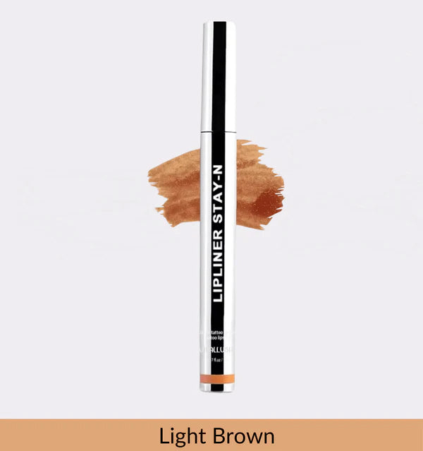 Long Lasting Liquid Lip Liner, Waterproof Non‑Transfer Matte Lip Makeup