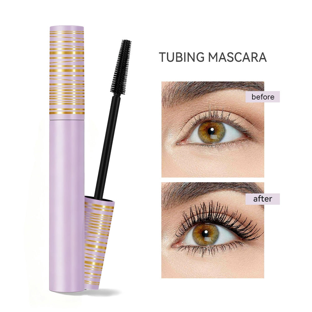 Tubing Lash Primer, Eyelash Primer for Volume & Length, White Lash Base Mascara Primer, Smudge Resistant Lash Enhancer for Fuller Looking Lashes