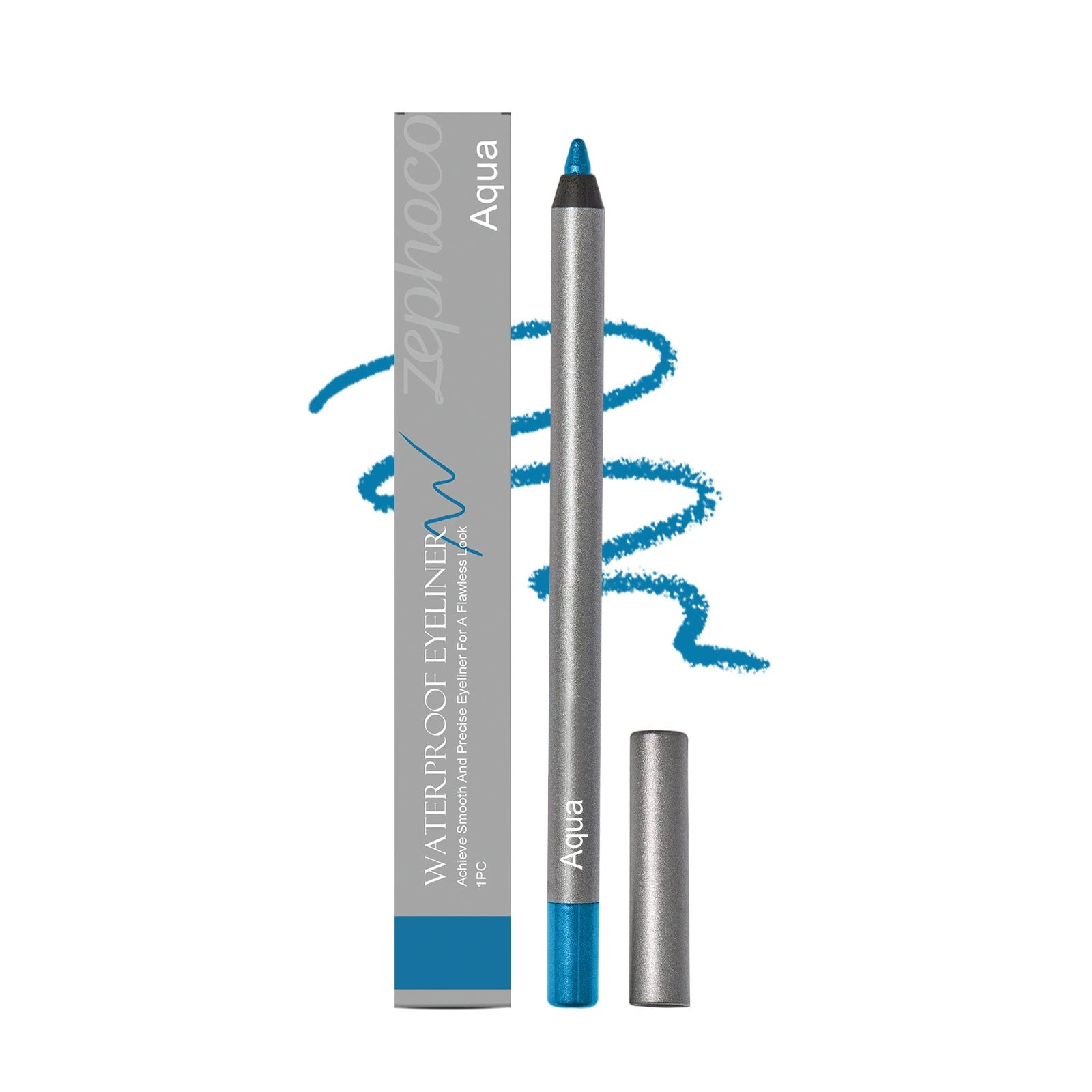 1440 Longwear Black Eyeliner Pencil, Waterproof Smudge‑Proof Eye Liner