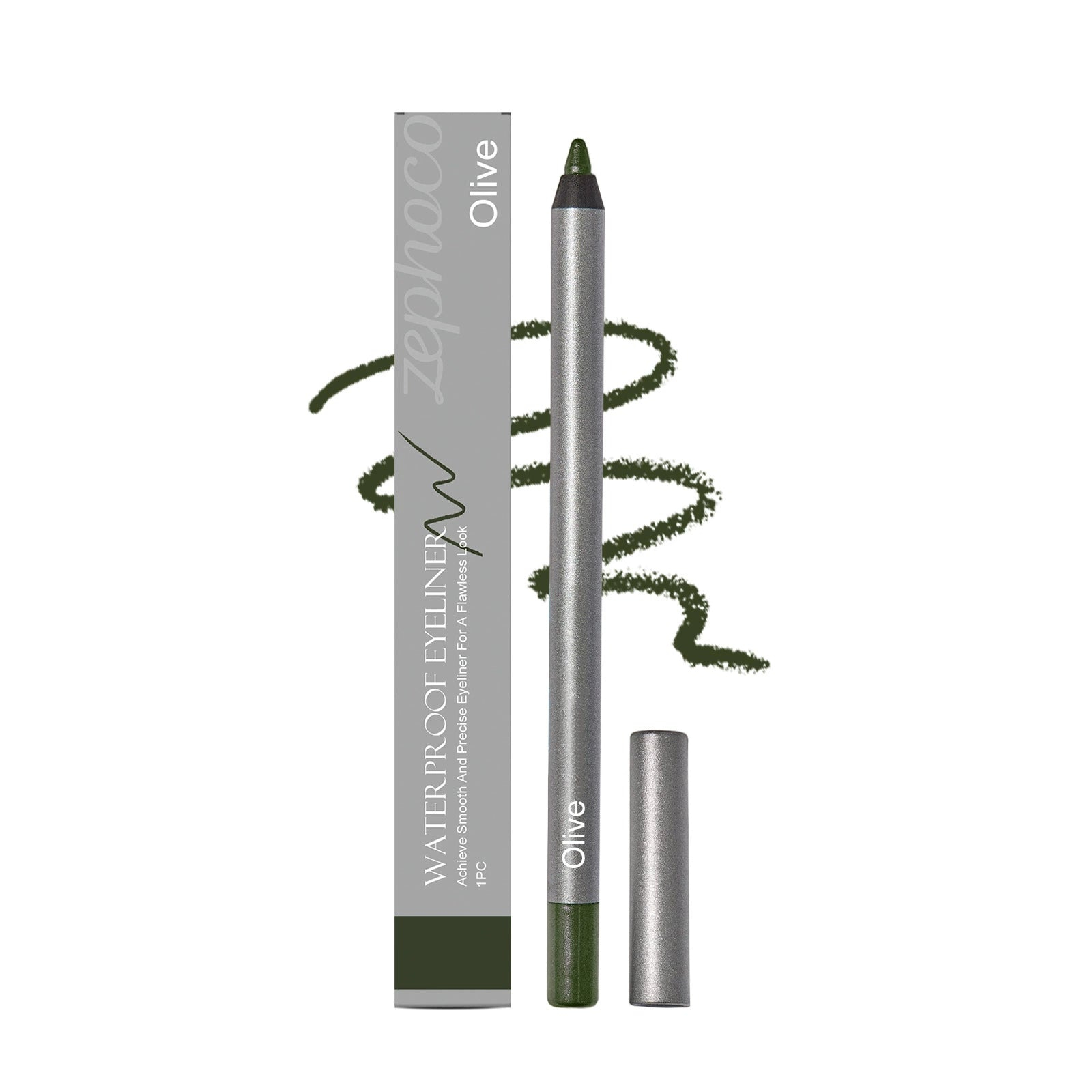 1440 Longwear Black Eyeliner Pencil, Waterproof Smudge‑Proof Eye Liner