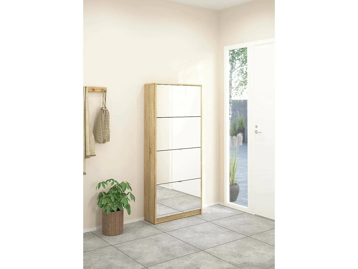 Wohnzimmer und Flur,Bereich Flurmöbel und Ordnungshelfer,Schuhschrank-HOMELORAE