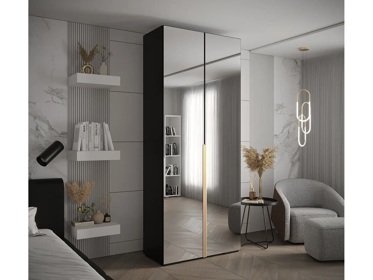 Schlafzimmer,Schlafzimmermöbel,Kleiderschrank-HOMELORAE