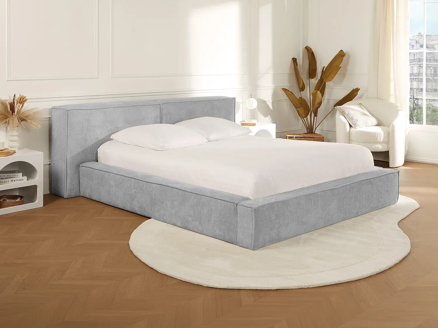Schlafzimmer,Bereich Bett,Bett mit Bettkasten-HOMELORAE