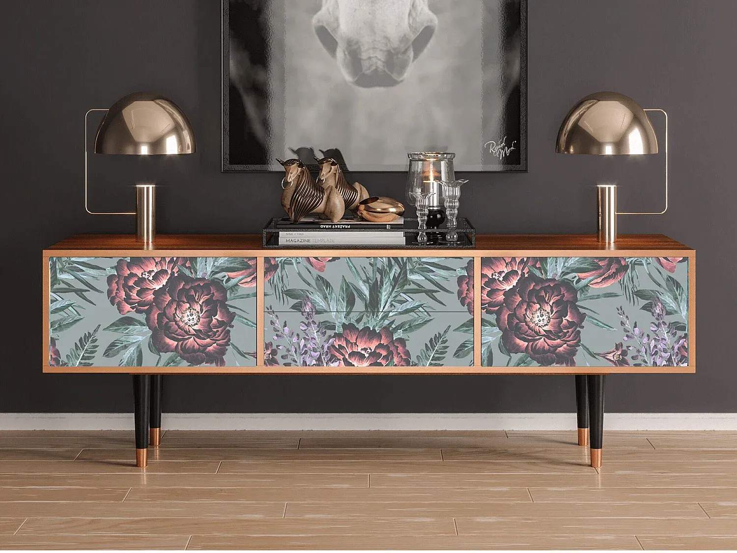 Wohnzimmer und Flur,Wohnzimmermöbel,TV-Board-HOMELORAE