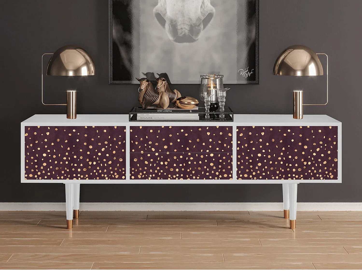 Wohnzimmer und Flur,Wohnzimmermöbel,TV-Board-HOMELORAE