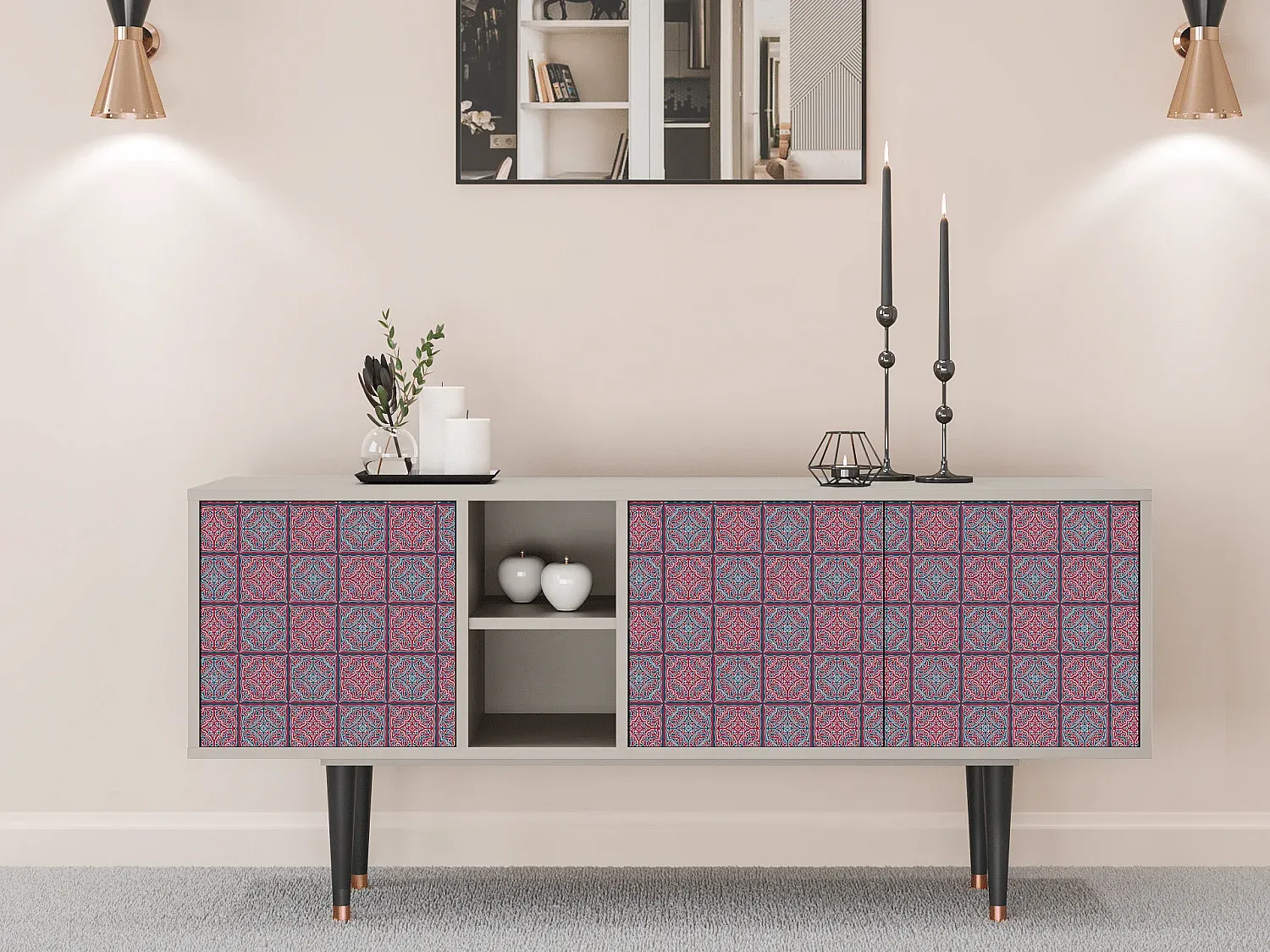 Wohnzimmer und Flur,Wohnzimmermöbel,TV-Board-HOMELORAE