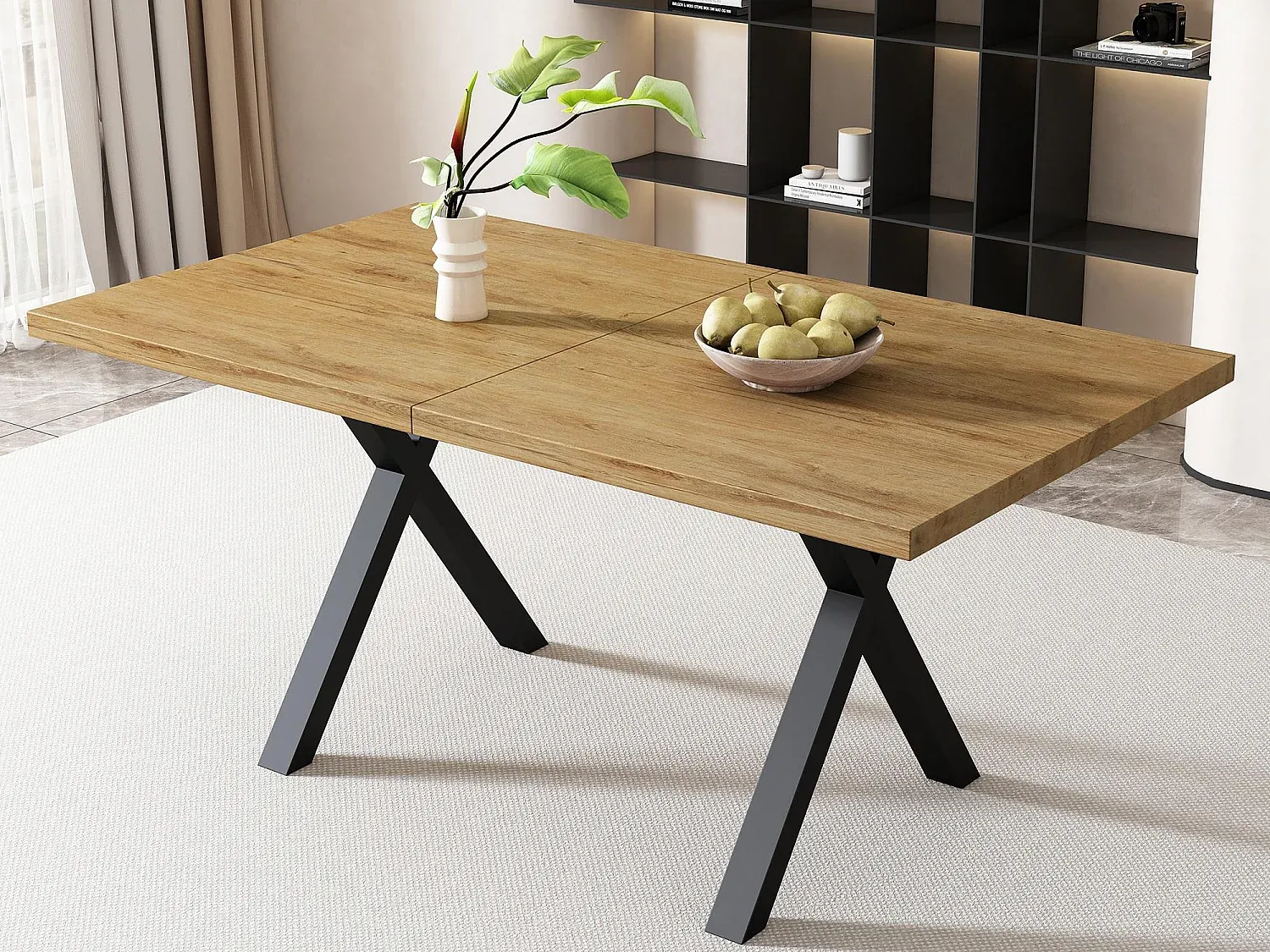 Esszimmer und Küche,Esszimmermöbel,Tisch ohne Ausziehfunktion-HOMELORAE