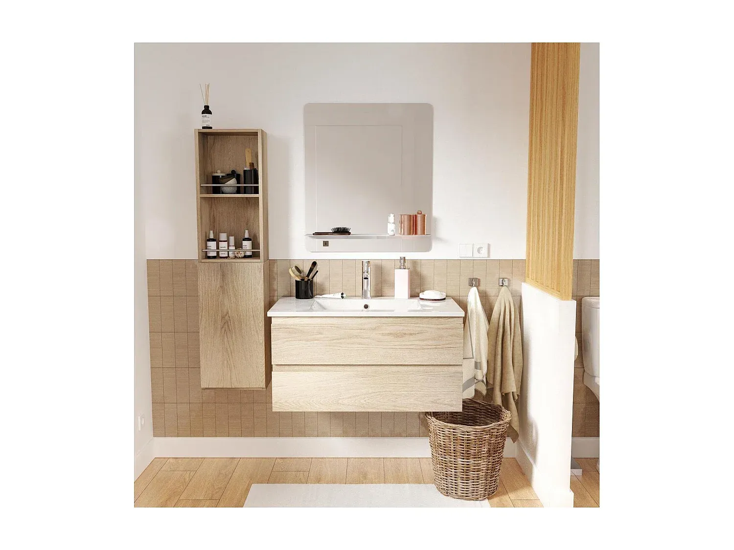 Badezimmer,Bereich Badezimmermöbel,Badezimmer-Set-HOMELORAE