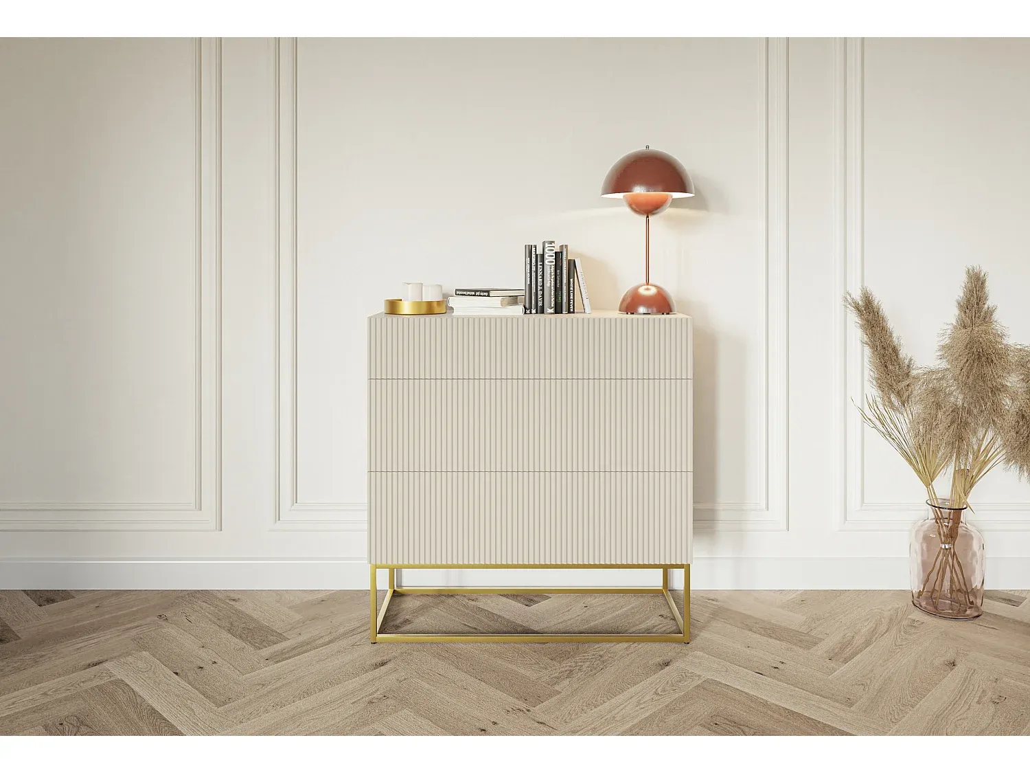 Schlafzimmer,Schlafzimmermöbel,Niedrige Kommode-HOMELORAE