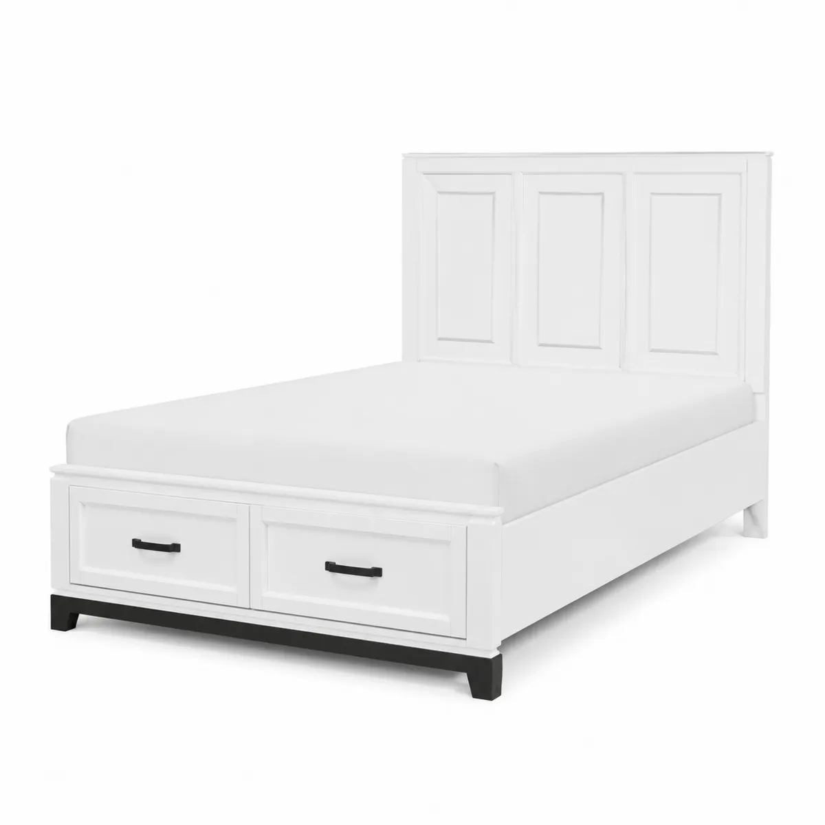 Cama de madera con cajones de 200x150 cm