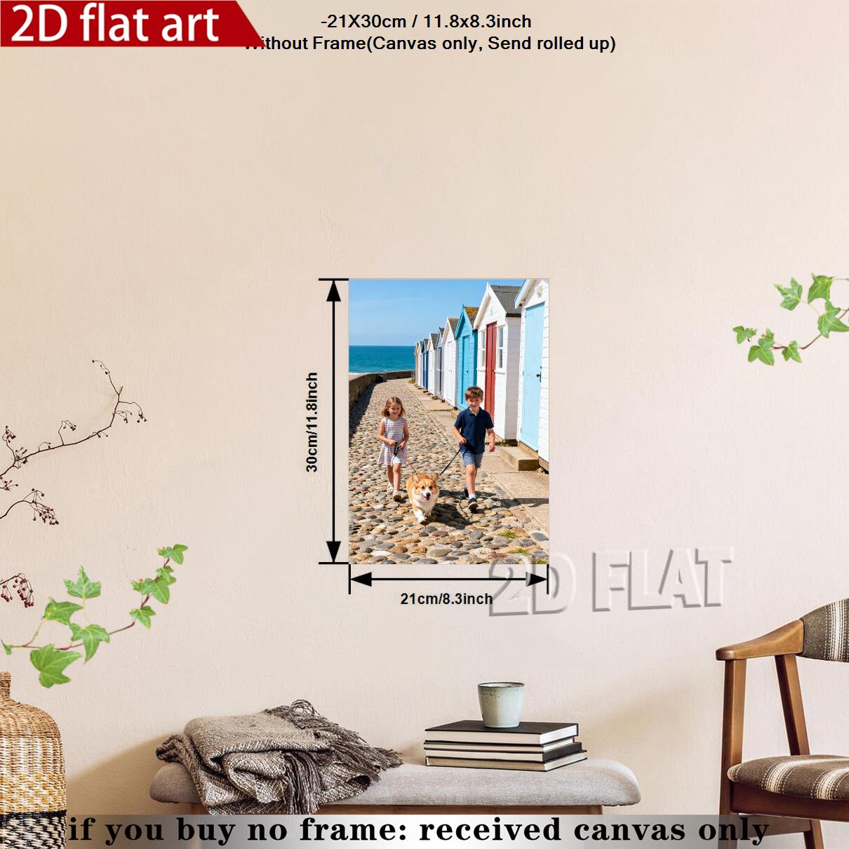 2D Flat, 2D Flat, 2D Flat Posters And Prints, Couple Art, City Art, Christmas Decor, Housewarming Gifts, Customized Canvas Art Prints, Engagement Art, Elegant Wall Art, Elegant Design, Personalized Wall Art, for Office, Living Room, Bedroom, Cafe