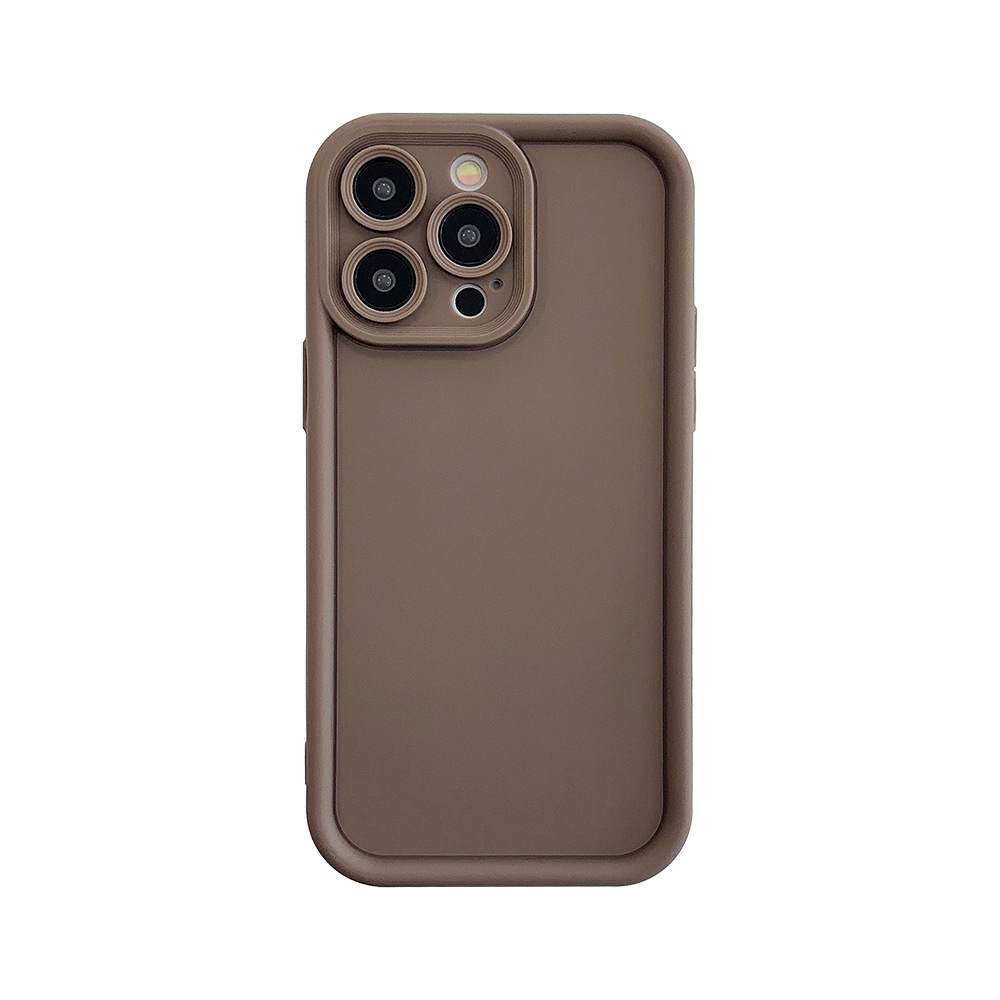 Solid Silicon Mobile Phone Case for Apple iPhone