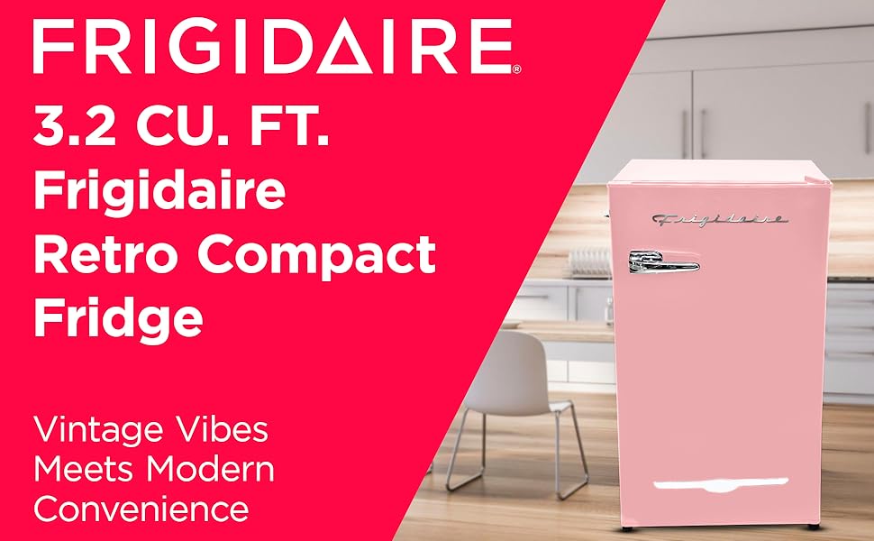Frigidaire Retro Compact Fridge
