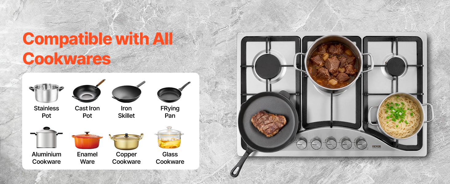 cook top stove gas