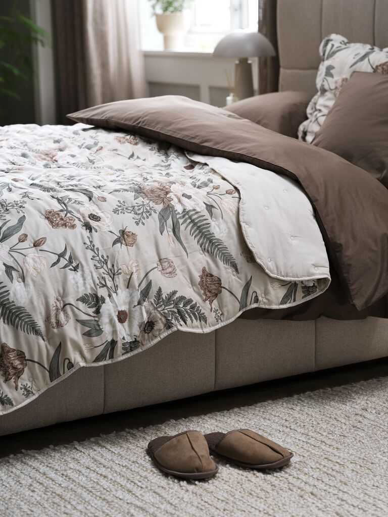 Bedspread STORKLOKKE 220x240 beige