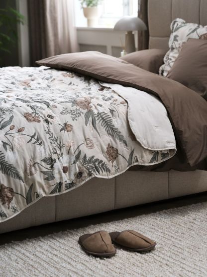 Bedspread STORKLOKKE 220x240 beige