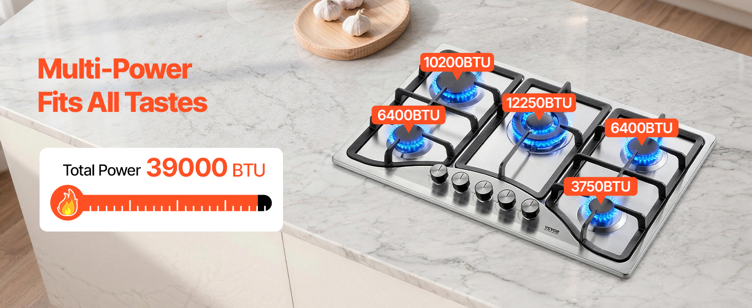 gas cooktop