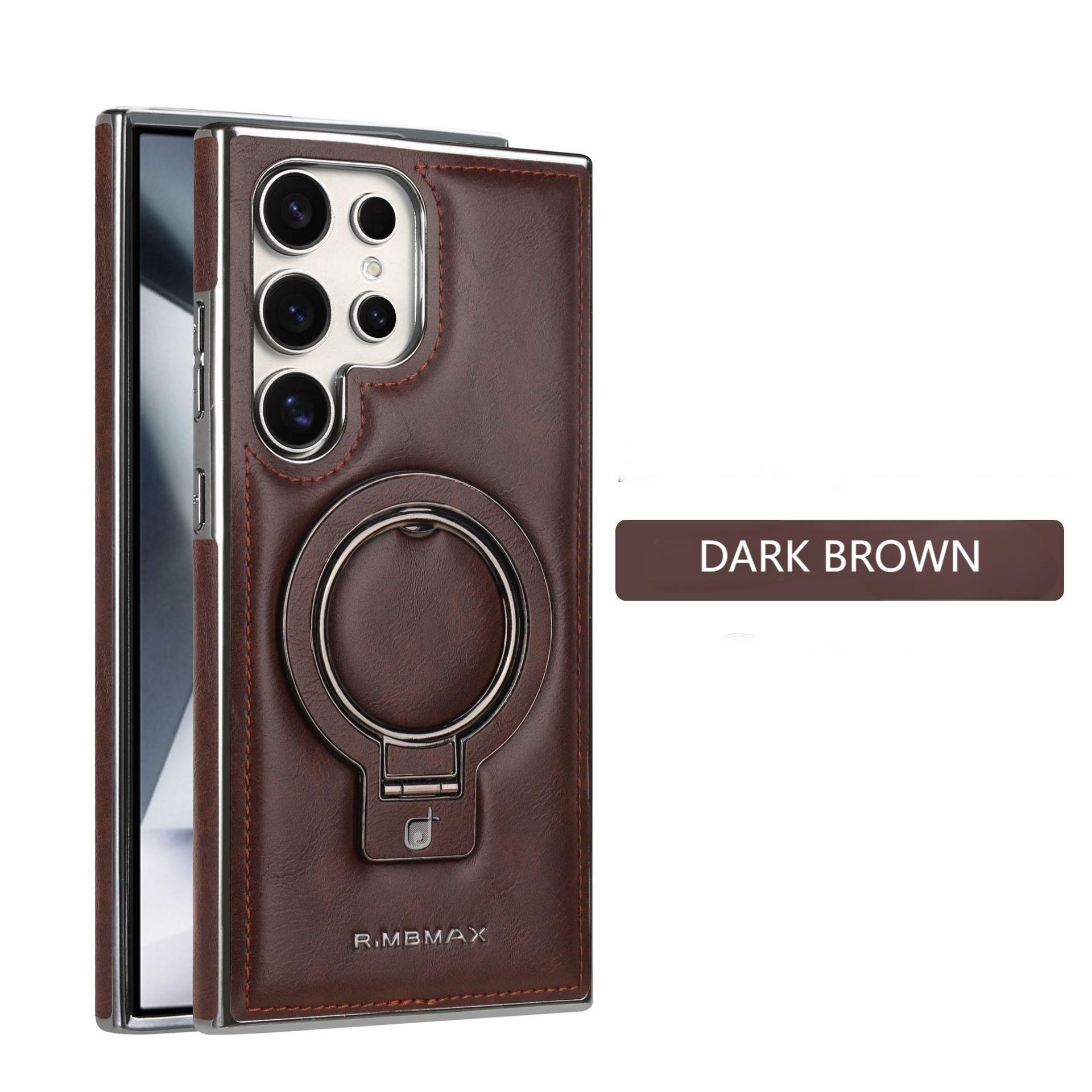 Premium PU Leather Case with Magnetic Stand for Samsung