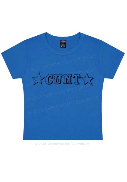 Star Count Y2K Baby Tee 