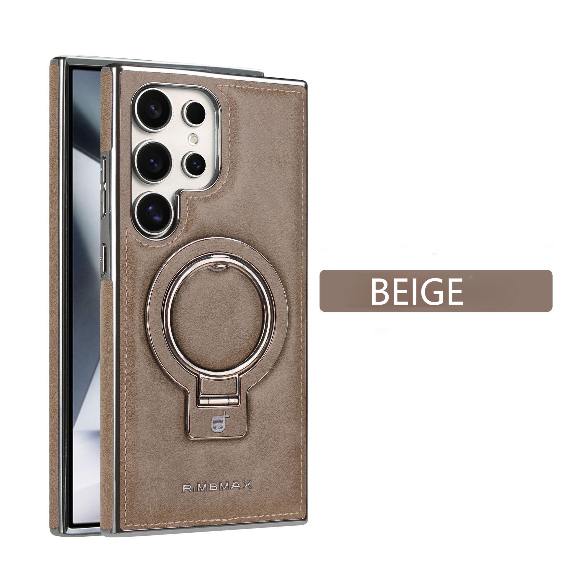 Premium PU Leather Case with Magnetic Stand for Samsung