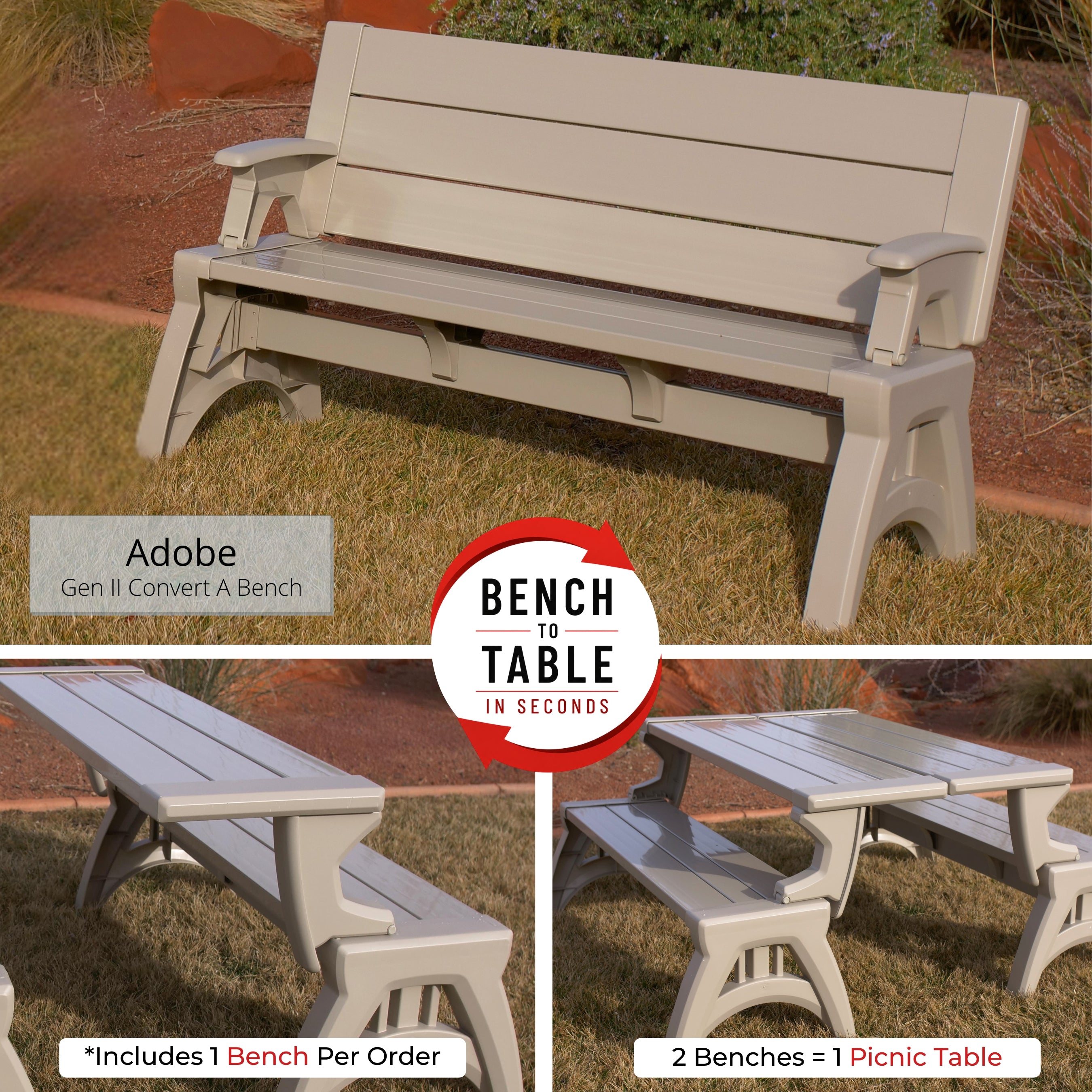  Free Gift🎁 Convert A Bench™ Gen II XL Designer Series
