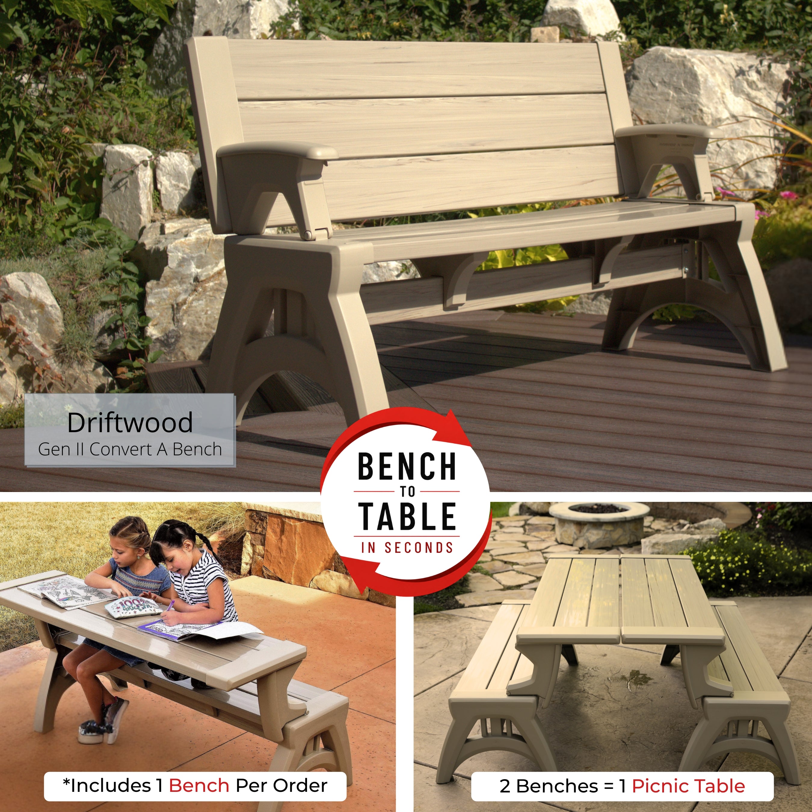  Free Gift🎁 Convert A Bench™ Gen II XL Designer Series