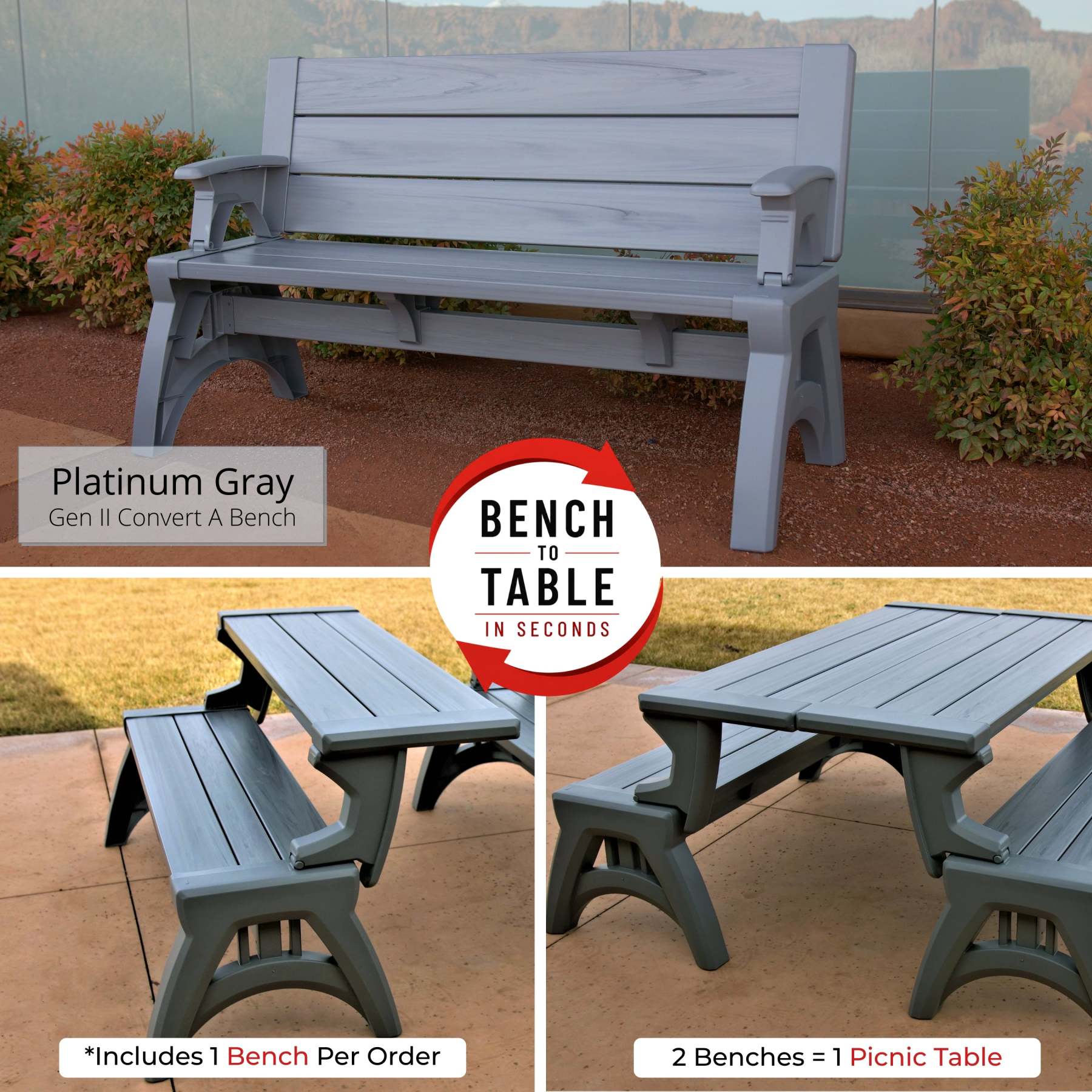  Free Gift🎁 Convert A Bench™ Gen II XL Designer Series