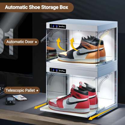 TUME SneakerBox - LED Display Case 4-Pack