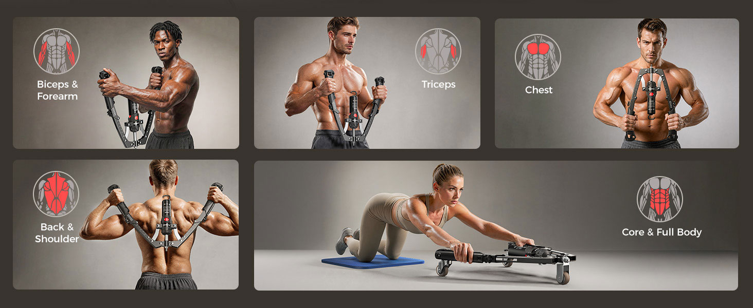 fed fitness flybird twisrer arm trainer chest workout equipment hydraulic arm exerciser