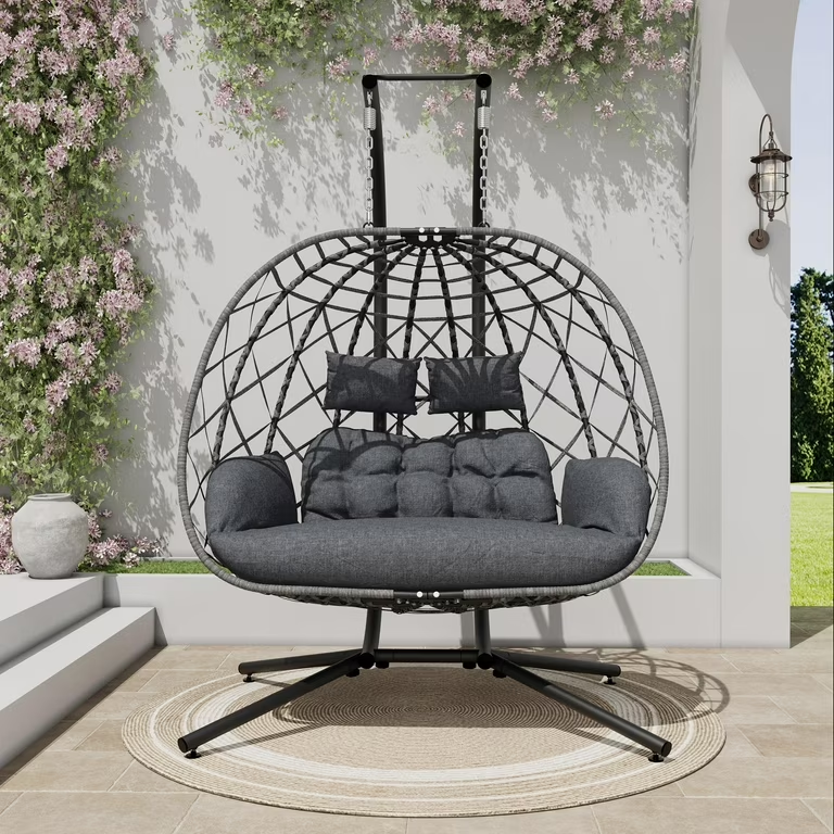 Bestideasell© Double Hanging Egg Chair