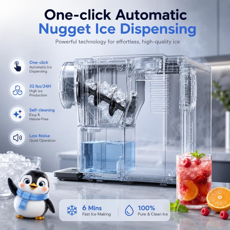 Bestideasell Nugget Ice Maker