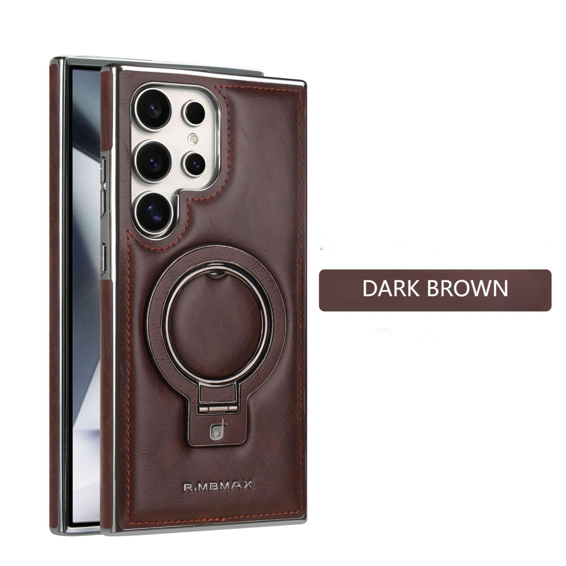 Premium PU Leather Case with Magnetic Stand for Samsung