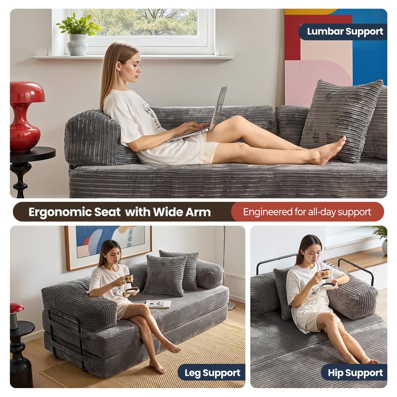 Bestideasell Boneless Sofa Bed