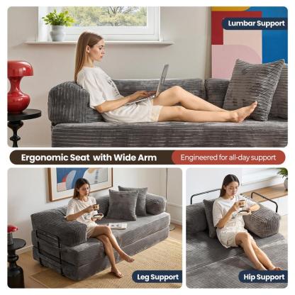Bestideasell Boneless Sofa Bed