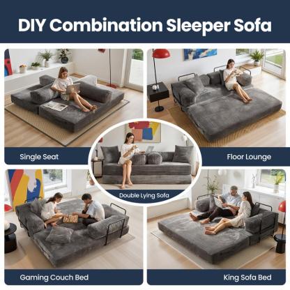 Bestideasell Boneless Sofa Bed