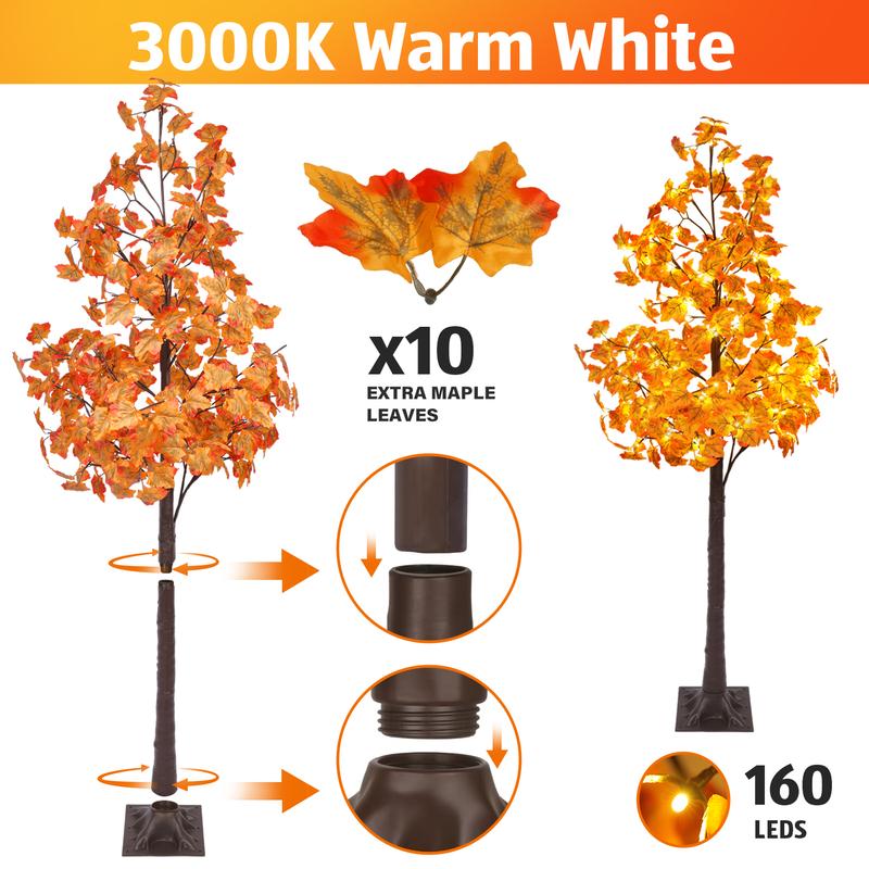 Bestideasell Lighted Maple Tree