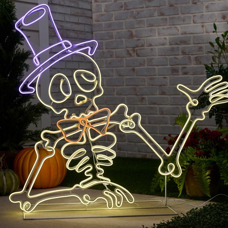 2026 New 3D Neon Outdoor Halloween Icons