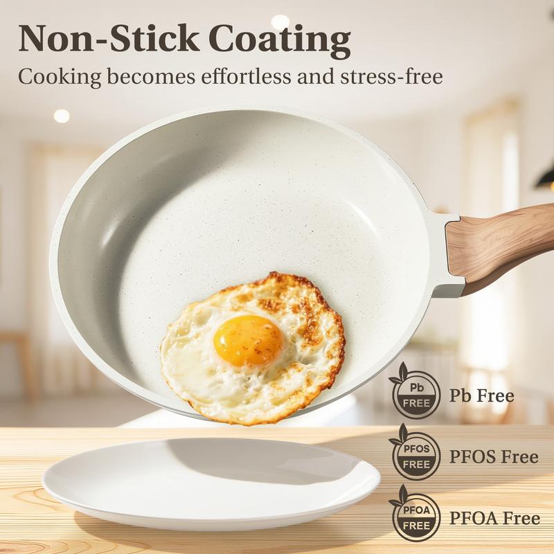 Bestideasell Ceramic Granite Cookware Set (25-Piece Kit)
