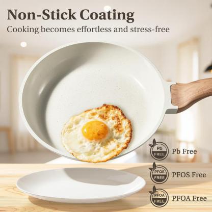 Bestideasell Ceramic Granite Cookware Set (25-Piece Kit)